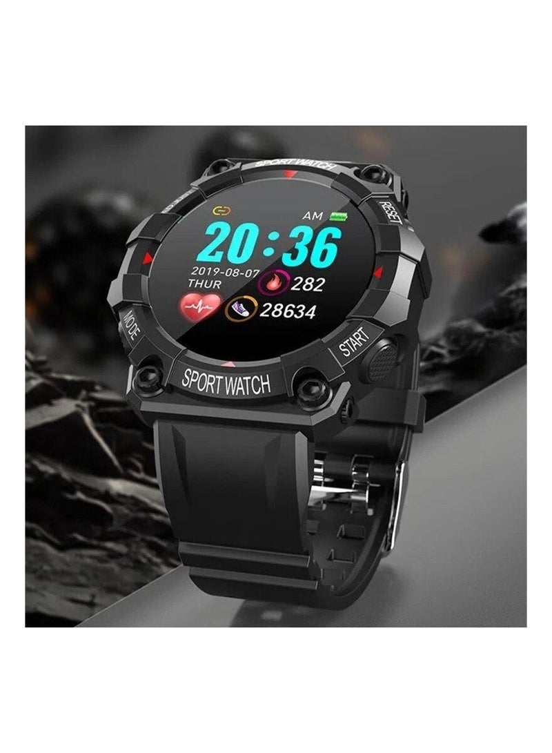 AROAQ ساعة ذكية لمراقبة معدل ضربات القلب مع وضع استعداد طويل للغاية وجهاز تتبع النشاط واللياقة البدنية وسوار رياضي مقاوم للماء - Image 4