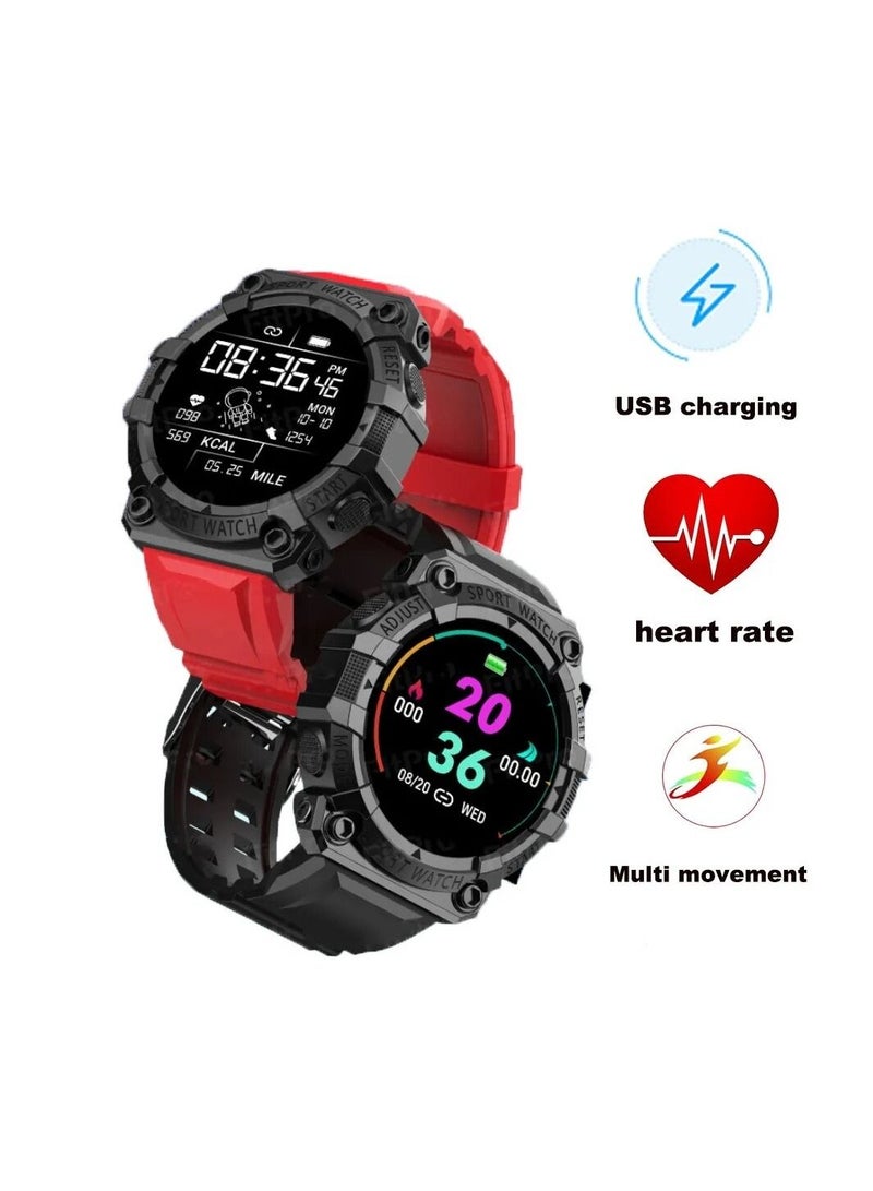 AROAQ ساعة ذكية لمراقبة معدل ضربات القلب مع وضع استعداد طويل للغاية وجهاز تتبع النشاط واللياقة البدنية وسوار رياضي مقاوم للماء - Image 5