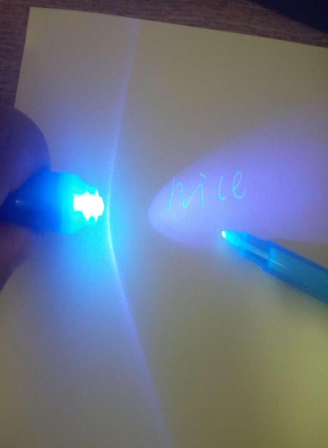 KERRT 30 Pieces Invisible Ink Pen with UV Light Spy Pens Secret Message Pens Magic Invisible Ink Marker Party Favors for Kids - Image 3