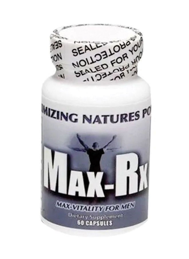 Max-RX Max Vitality For Men Capsules 60s