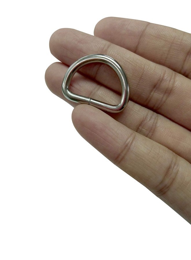 TSJ-STORE 50 CT Heavy Duty Metal D-Rings 3/4 Inch Non Welded D Rings for Sewing, Belts, Dog Leash & Keychains - Image 3