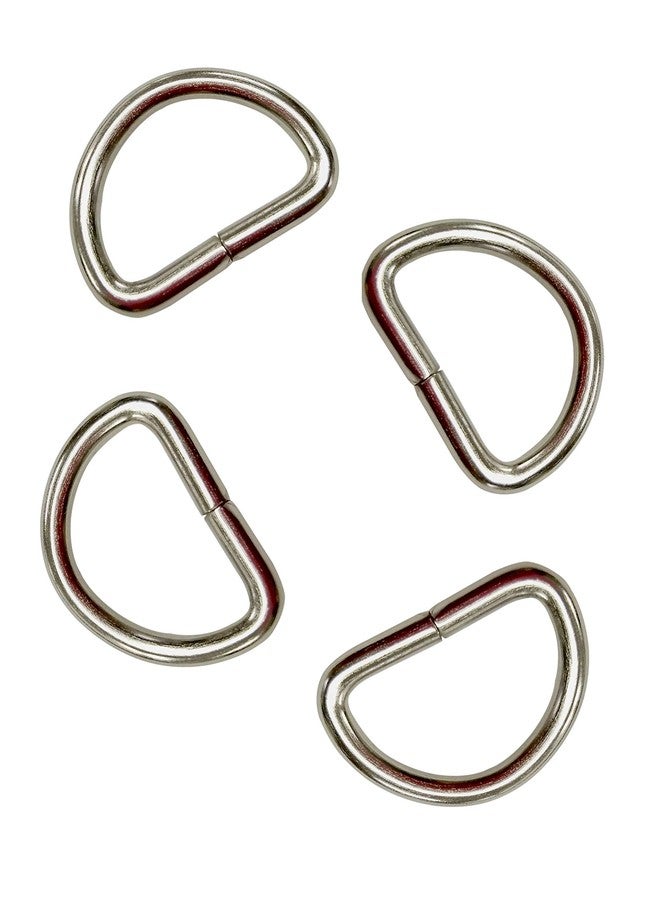 TSJ-STORE 50 CT Heavy Duty Metal D-Rings 3/4 Inch Non Welded D Rings for Sewing, Belts, Dog Leash & Keychains - Image 1
