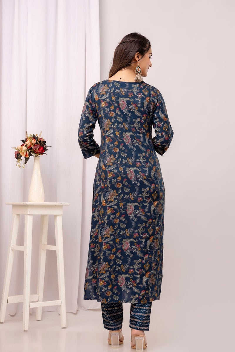 Kalaanj Kurta Set For Women || 3pic Kurta For Women - Image 5