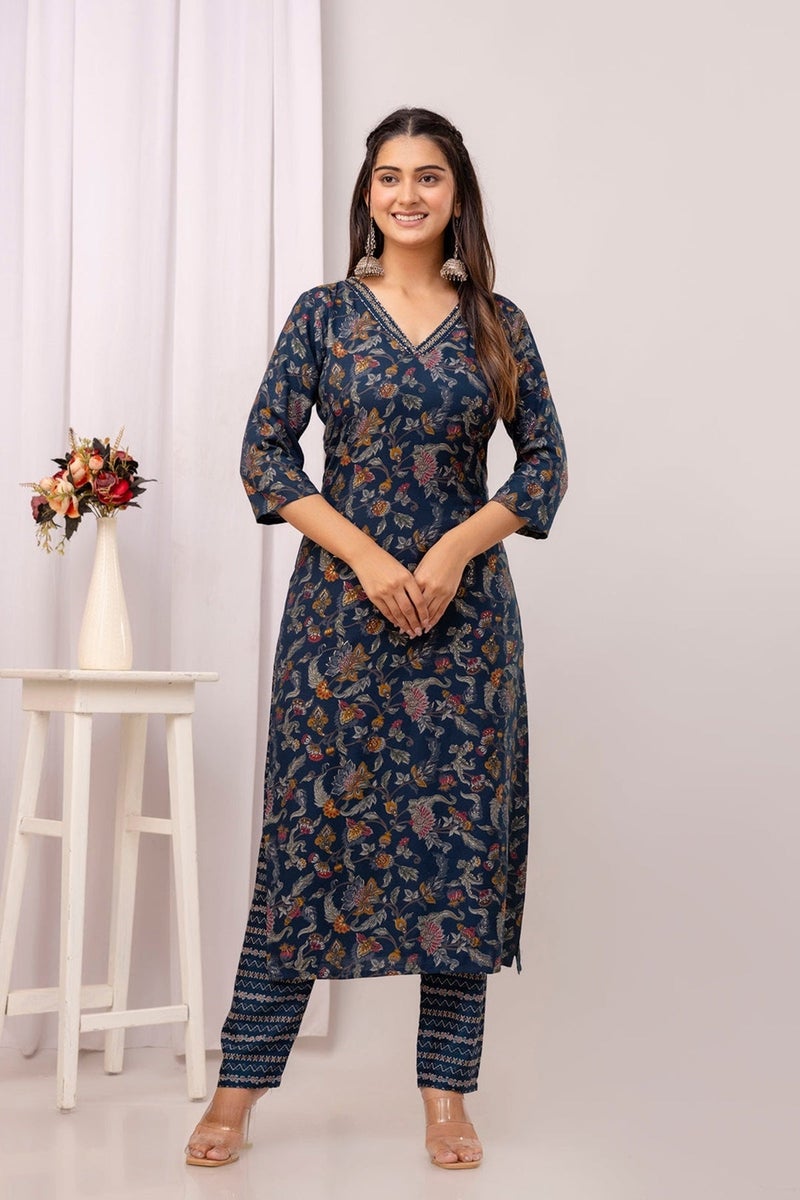 Kalaanj Kurta Set For Women || 3pic Kurta For Women - Image 3