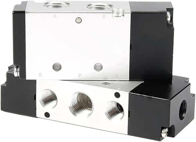 4A310 08 صمام تحكم هوائي أحادي الرأس 5 اتجاهات وموضعين - Image 5