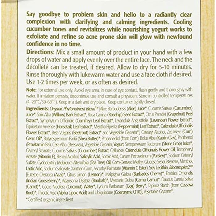 Eminence Clear Skin Probiotic Masque Skin Care, 2 Ounce - Image 3