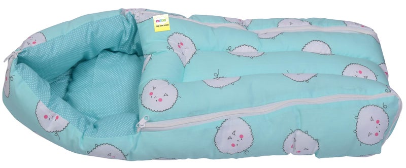 Kwitchy Baby Bed New Born Baby Bedding Set | Mattress | Mosquito Net | Carry | Cotton | Infants Beds | Products All | Gift Pack (0-6 Months) - Image 2