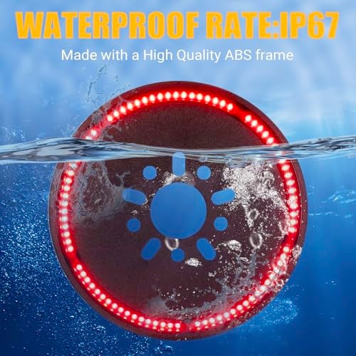SUPAREE (Plug and Play Spare Tire Brake Light Wheel Light 3rd Third Brake Light fit for Wrangler 2007-2017 JK JKU YJ TJ,Red Light - Image 4