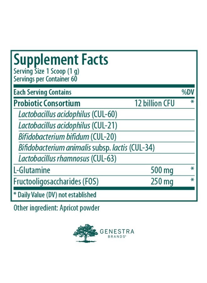 Genestra Brands HMF Neuro Powder | Five Strains of Probiotics to Promote GI Health | 2.1 Ounces Powder - Image 2