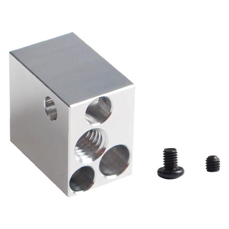 SV07 3D Printer Hotend Heating Block High Durability Metal Heater Extruder Accessory - Image 3