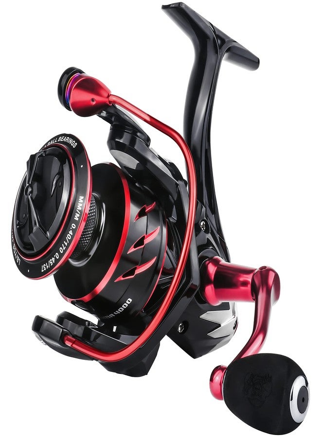 RUNCL Spinning Reel Fishing Reels Ancohuma, Ultralight 6.2:1 Gear Ratio, 26 LB Max Drag, 7+5 Stainless BB, CNC Aluminum Alloy Spool, Colorful Ceramic Line Roller, D.S.S.R Shield for Freshwater - Image 1