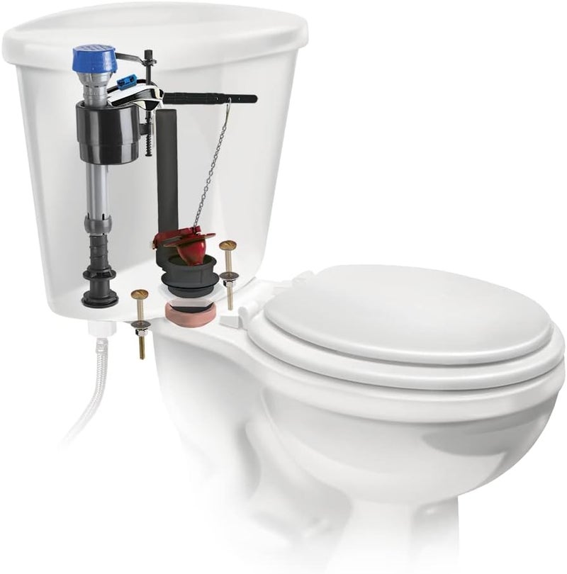 Fluidmaster 400ARHRKP10 PerforMAX Universal High Performance All in One Repair Kit for 2-Inch Flush Valve Toilets, Easy Install - Image 2