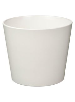 erorex Plant Pot, White, 12 Cm  - Image 1
