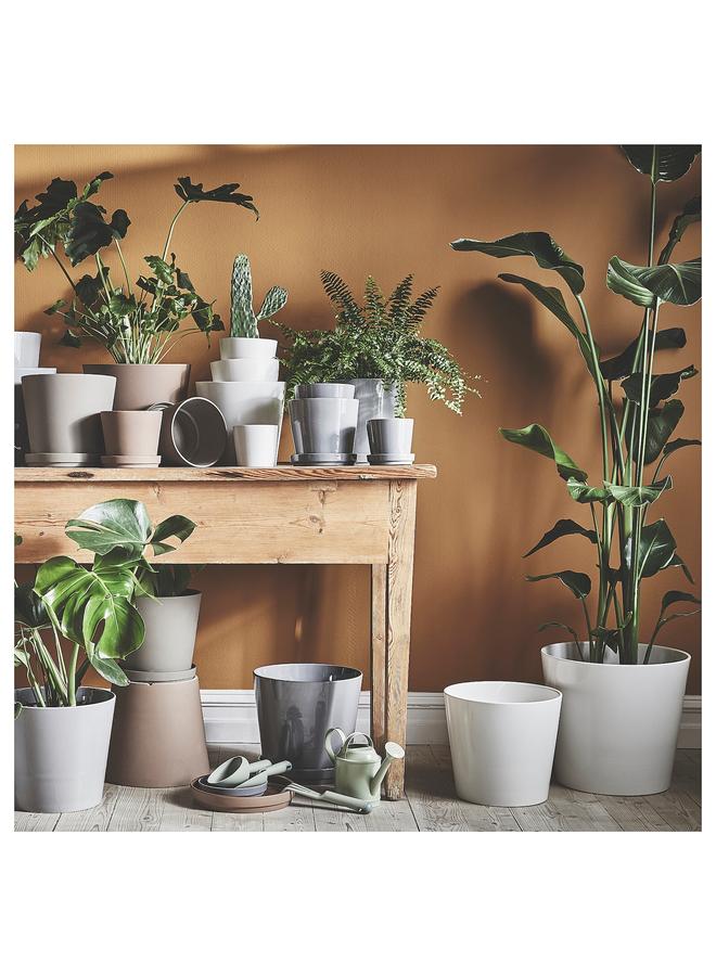 Plant Pot, White, 12 Cm