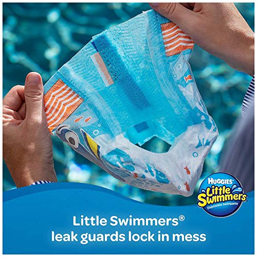 Huggies Little Swimmers Disposable Swim Pants, Small (15lb-34lb.), 12-Count - Image 3