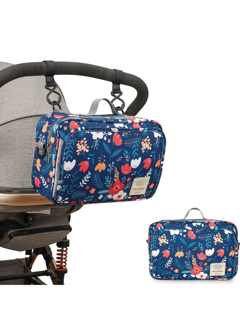 Gonice Baby stroller hanging bag car hanging bag milk bottle diaper pants large-capacity storage bag - Image 1