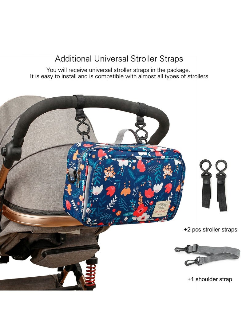 Gonice Baby stroller hanging bag car hanging bag milk bottle diaper pants large-capacity storage bag - Image 3