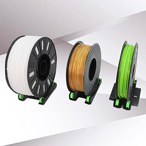 Yeebyee 3D Printer Filament Holder Universal Adjustable Materials Shelf Fixed Support Trays Mount Rack Bracket with Bearing Pulleys for PLA ABS 0.5kg-3kg All 3D Printer Filament - Image 5