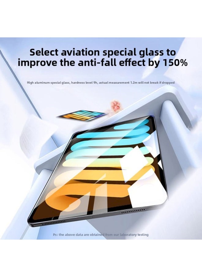 Tempered Film For Apple IPad Mini7 Tablet Protection Ipadpro Full Screen HD Air6 Anti-Fingerprint Drop-Colour:[nude Film] Ultra-clear Model 1 Piece_no Packaging-Size:Applicable To Ipad10 23/22 Models (10.9inch)