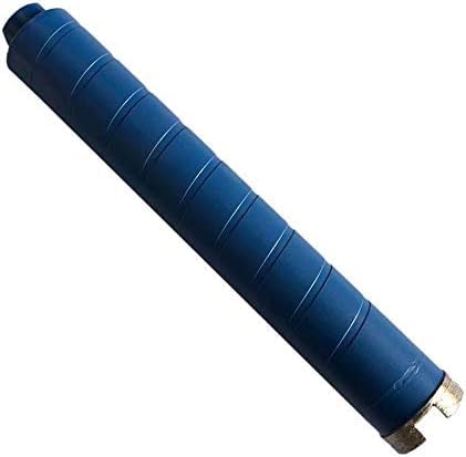 EDiamondTools 2" Dry Diamond Core Drill Bits for Brick, Block or Masonry, 9.5" Drilling Depth, 5/8"-11 Arbor - Image 1