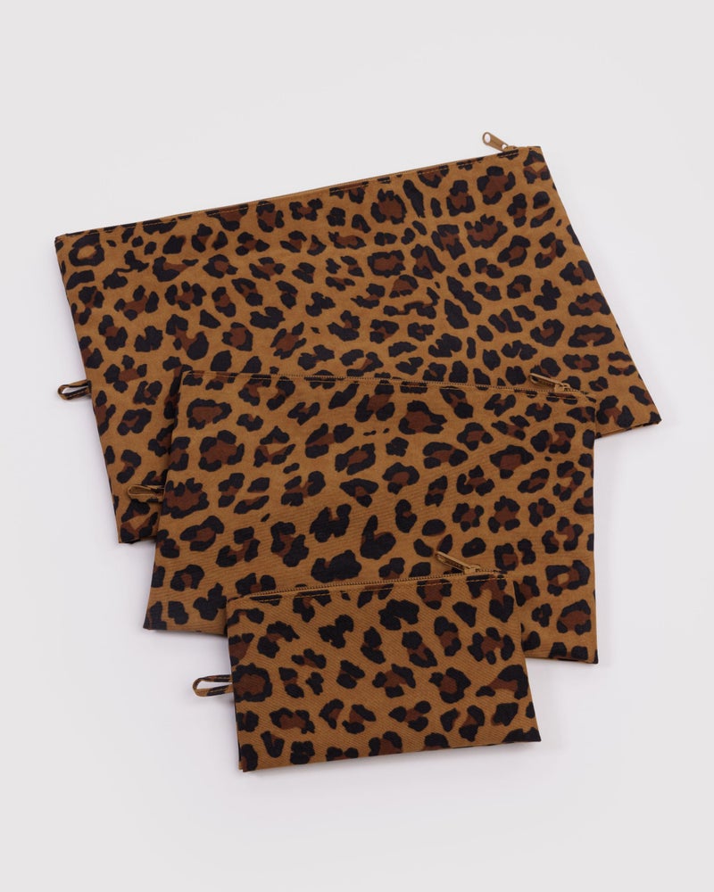 BAGGU Go Pouch Set - Leopard - Image 3