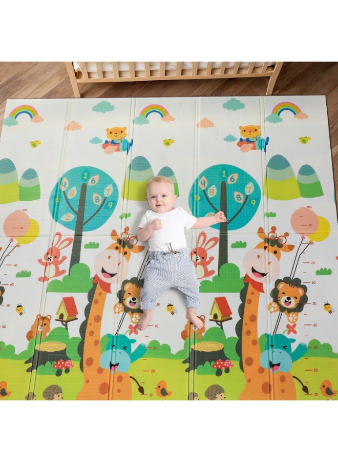 سجادة لعب فوم للأطفال مقاس 180×200 سم مقاومة للماء وجهين - Image 1