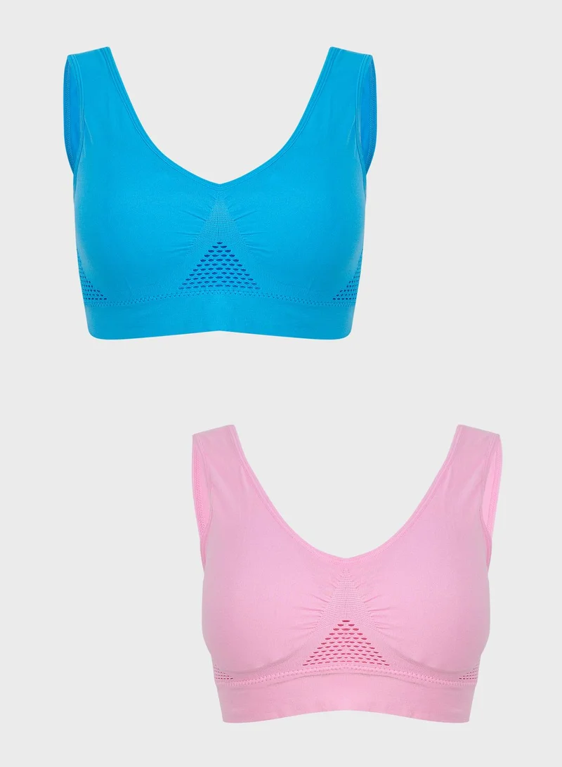 Ginger 2 Pack Sports Bra