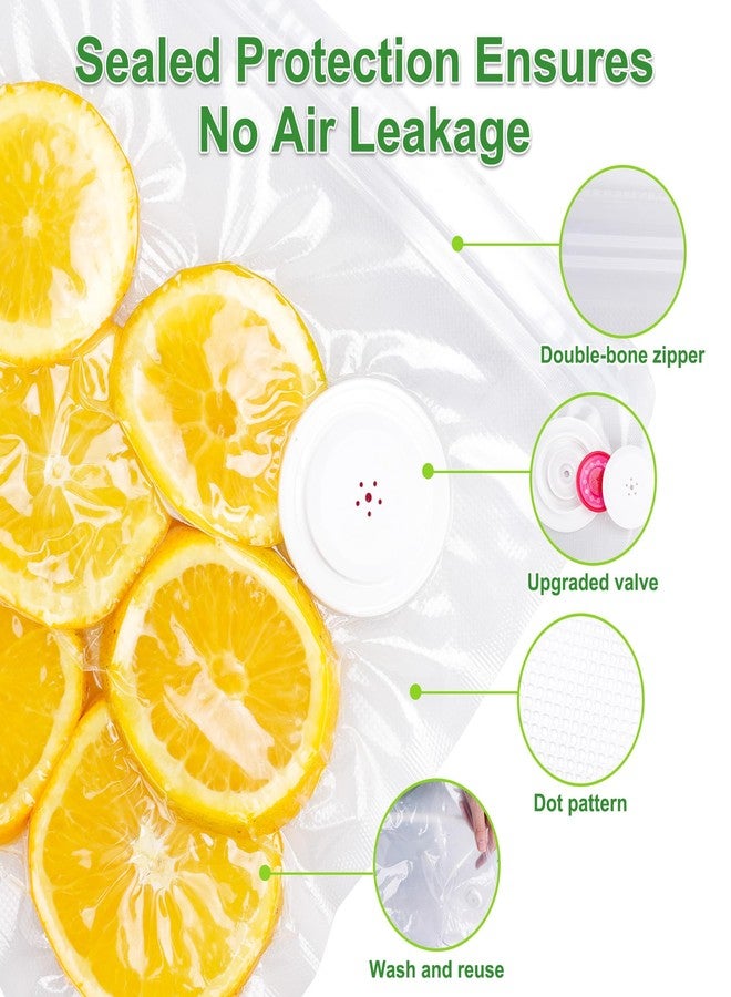 FIRAWER Reusable Vacuum Sealer Bags - BPA-Free, Leakproof Food Storage Bags for Sous Vide, Freezer & Meal Prep | Compatible with Most Vacuum Sealers (8.5 * 8.5in Bags 12Pcs) - Image 4