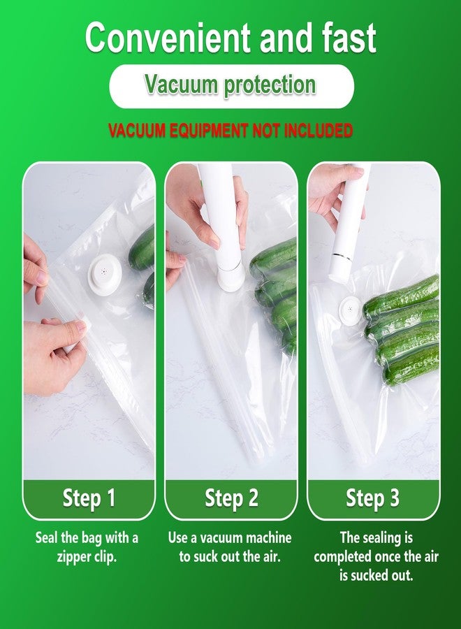 FIRAWER Reusable Vacuum Sealer Bags - BPA-Free, Leakproof Food Storage Bags for Sous Vide, Freezer & Meal Prep | Compatible with Most Vacuum Sealers (8.5 * 8.5in Bags 12Pcs) - Image 5