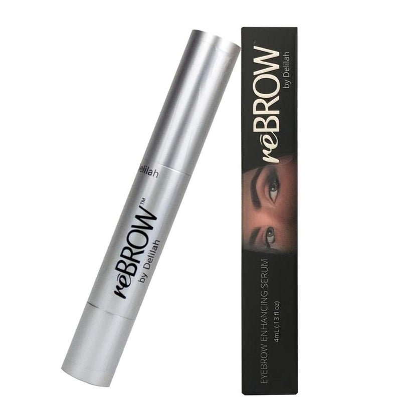 LA Bodies Delilah reBROW Eyebrow Growth Serum  Advanced Hypoallergenic Regrowth Formula  Natural Eyebrow Growth  NonIrritating Free of Parabens Gluten and Oil  Safe for All Skin Types  4mL  Made in USA