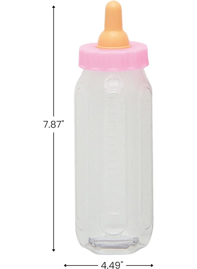 Unique 5" Pink Fillable Baby Bottle Pack Of 2 - Image 3