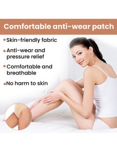 EELHOE Inner Thigh Anti-wear Patch，Invisible and Seamless Inner Thigh Anti-wear Patch , Slow Pressure and Anti-wear, Comfortable and Skin-friendly, Reduce Friction-6pcs  - Image 3