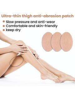 EELHOE Inner Thigh Anti-wear Patch，Invisible and Seamless Inner Thigh Anti-wear Patch , Slow Pressure and Anti-wear, Comfortable and Skin-friendly, Reduce Friction-6pcs  - Image 2