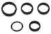 BEONEO 68191356AA Engine Oil Filter Housing O Ring Seal kit5PCS Chrysler 200 300 Pacifica Voyager Dodge Charger Grand Caravan Jeep Cherokee Gladiator Wrangler Ram 1500 ProMaster 20142021 36L 32L - Image 2