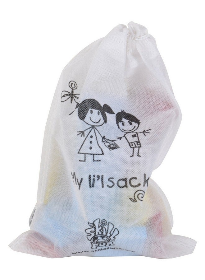 Skillofun Wooden Kingsize Identification Tray Water Animals with Knobs, Multi Color - Image 5