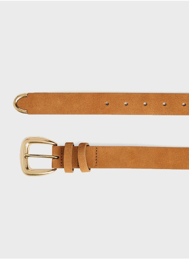 MANGO Suede Belt  - Image 4