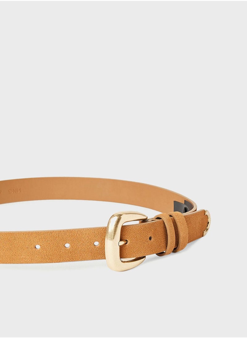 MANGO Suede Belt  - Image 3