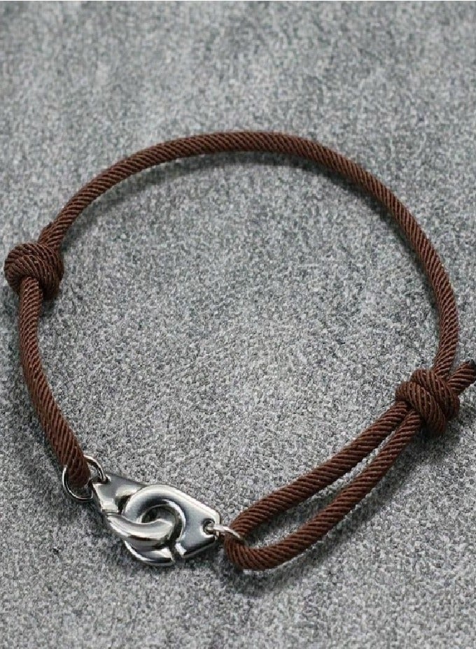 ديلز بيك اسوارة رجالية كاجوال بتصميم عصري وأنيق مقاس 19.5 سم - Image 2