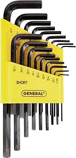 General Tools General Tools Hey Key Allen Wrench Set #WS-0602, 36 Piece, SAE And Metric, Black - Image 1