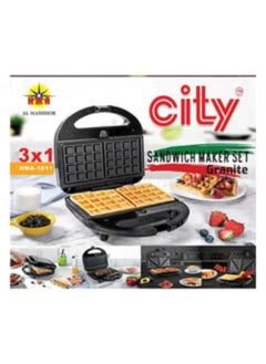 City 3 in 1 multifunctional sandwich maker 750 watt - pzsku/Z4B16EE0B1D08D269C632Z/45/1741076948/e82a1814-bfb7-40d0-9f22-d879449ac01a