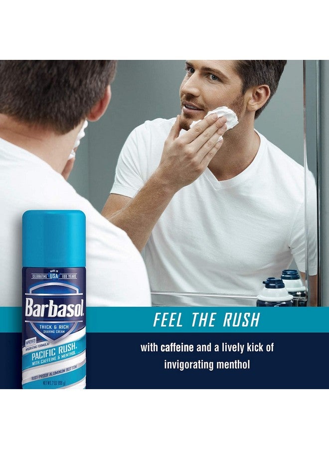 بارباسول كريم الحلاقة Pacific Rush Thick And Rich، 7 أونصة، عبوة من 6 قطع - Image 3