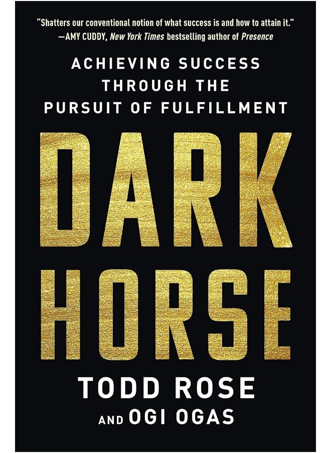 Dark Horse: Achieving Success Through the Pursuit of Fulfillment [Paperback] - pzsku/Z4B1771C4272C8A3BBF32Z/45/_/1738238100/fa9a8948-1d5a-4194-9ce8-2477f872f178