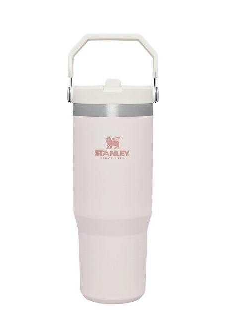 Stainless Steel Tumbler with Straw - Vacuum Insulated Water Bottle for Home, Office or Car - Reusable Cup with Straw Leakproof Flip - Cold for 12 Hrs or Iced for 2 Days, Good-looking, Easy to Carry, Flexible and Convenient, Suitable for All People and Different Occasions, 30 oz