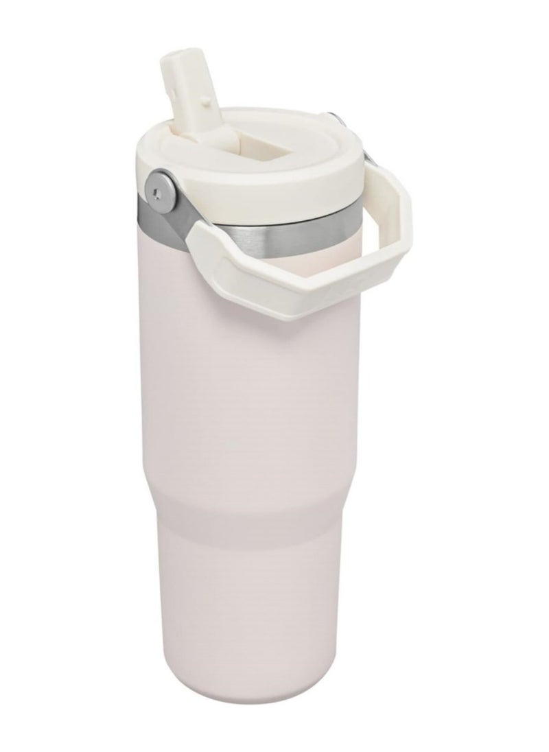 Stanley - Stainless Steel Tumbler with Straw - Vacuum Insulated Water Bottle for Home, Office or Car - Reusable Cup with Straw Leakproof Flip - Cold for 12 Hrs or Iced for 2 Days, Good-looking, Easy to Carry, Flexible and Convenient, Suitable for All People and Different Occasions, 30 oz - Image 1