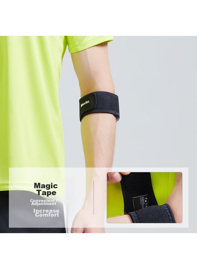 Mueller Mueller Sports Elbow Support, Tennis Elbow Pad, Gel Pad, Compression Protection, Sprain And Strain Prevention, Adjustable Elbow Joint Brace, 70207 - Image 5