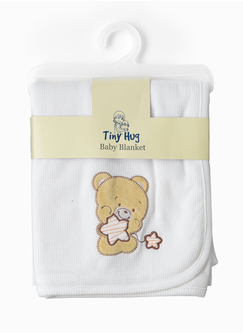 Tiny Hug - بطانية حرارية للأطفال حديثي الولادة، بطانية ناعمة ودافئة لحديثي الولادة - Image 1