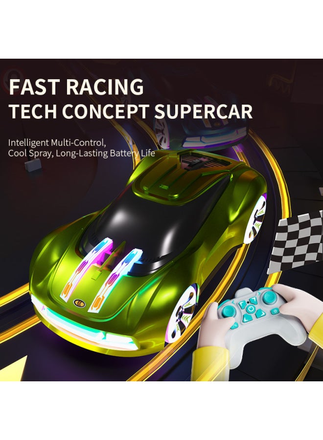 إسكدنيا JJRC Smart Light Spray Energy Concept Technology Sports Car Boy لعبة لاسلكية للتحكم عن بعد - اللون: النوع A أبيض (النسخة الإنجليزية) - Image 3