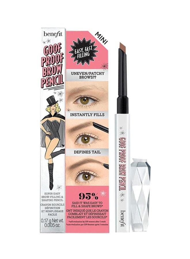 Benefit Cosmetics Benefit Goof Proof Brow Pencil 05 Warm Black - Brown - Image 1