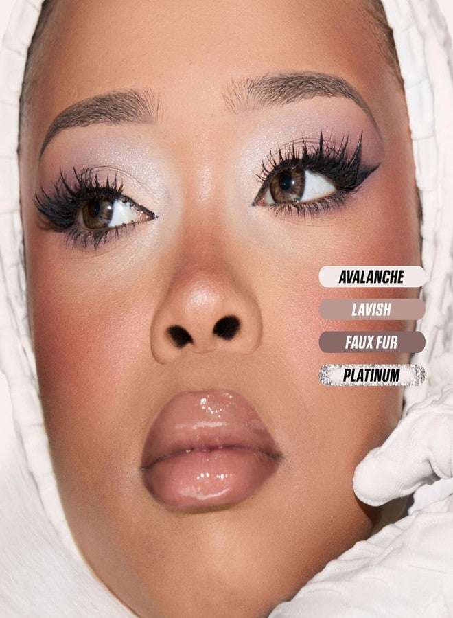 Huda Limited Edition Icy Nude Eyeshadow Palette - 0.56 oz / 16.1 g - 18 SHADES - Image 3