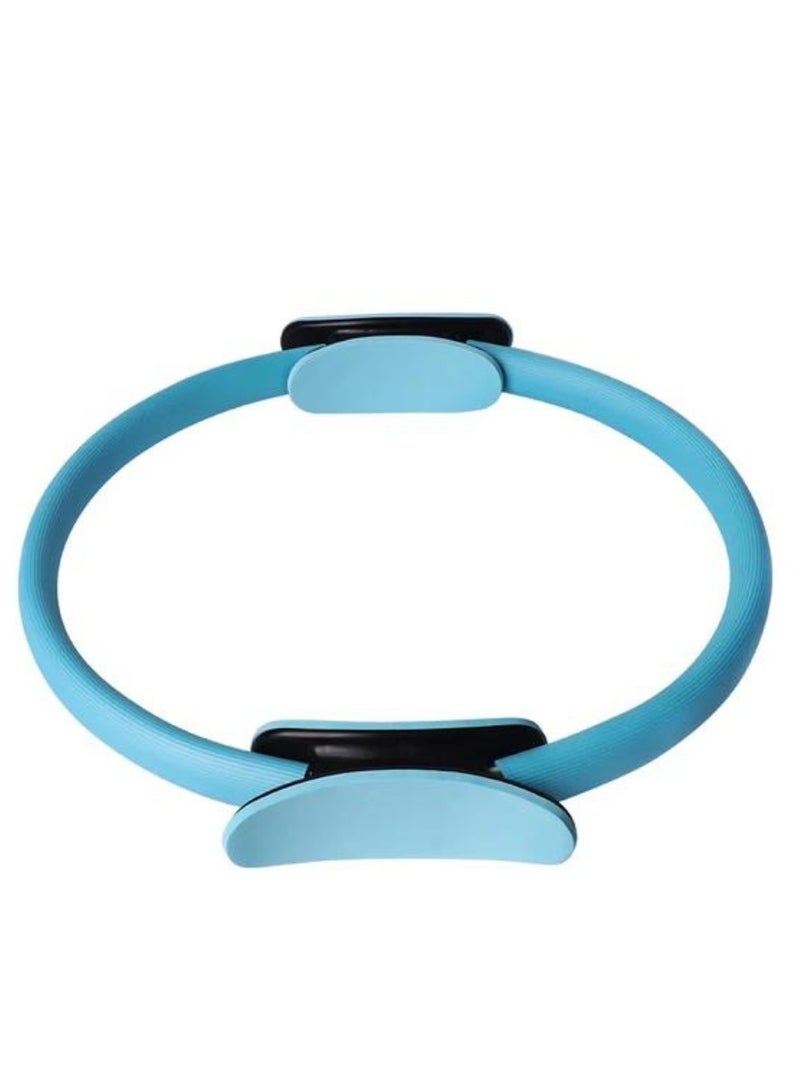 Spall Pilates Ring Dual Grip Handles,Yoga Fitness Circle,Exercise Unbreakable Magic Circle,Body Ring Home Workout for Toning and Fitness Thighs, Abs and Legs - Image 1